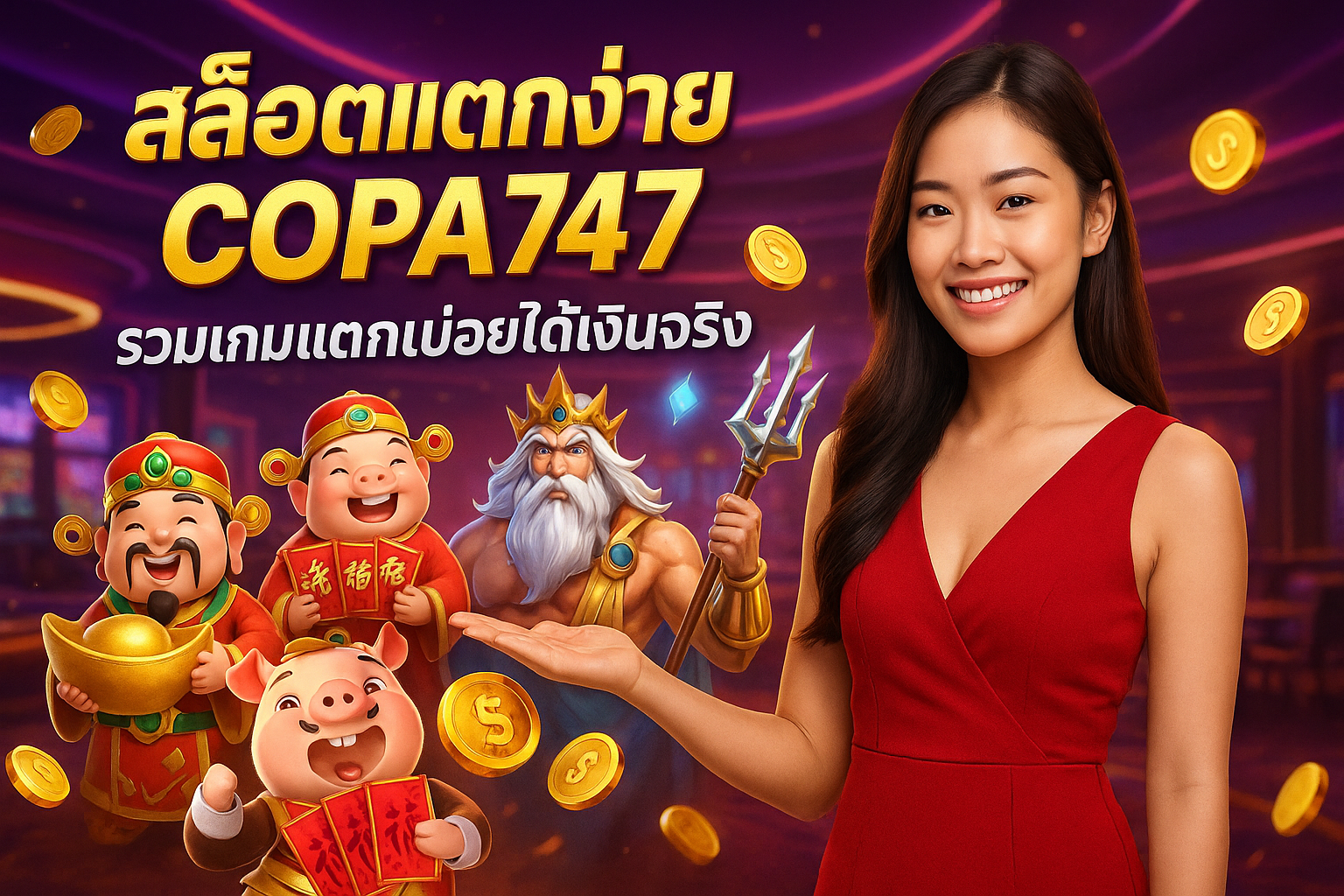 สล็อตแตกง่าย COPA747 รวมเกมแตกบ่อยได้เงินจริง