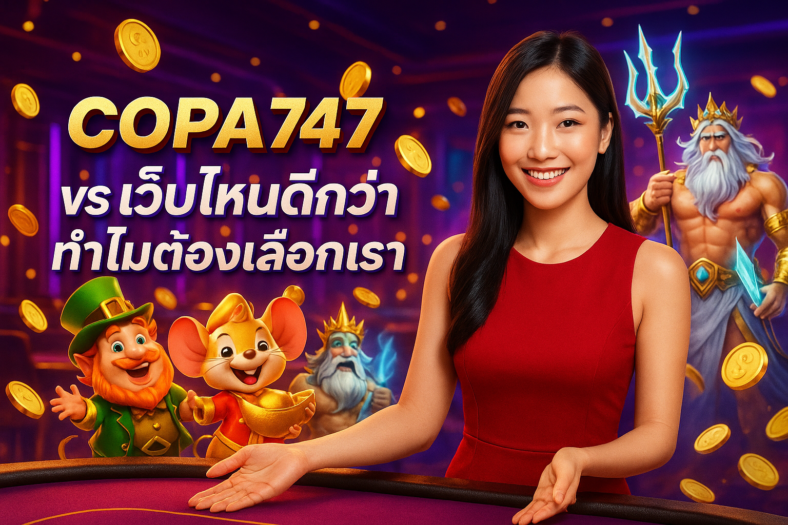 COPA747 vs เว็บไหนดีกว่า ทำไมต้องเลือกเรา