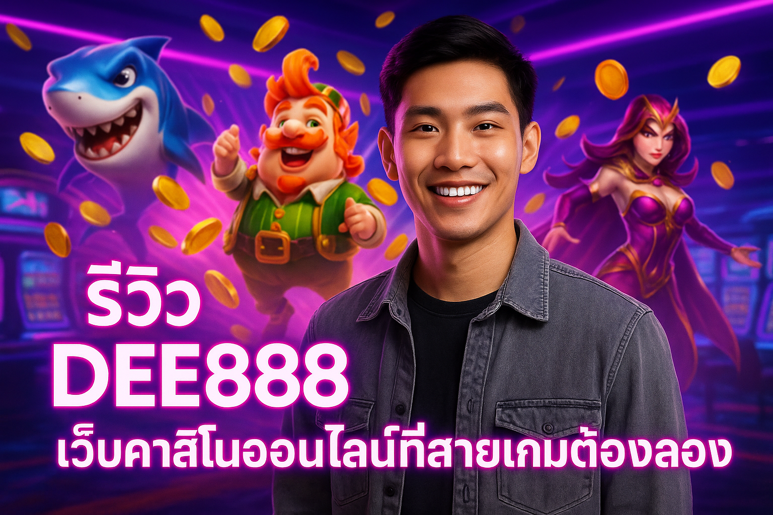รีวิว DEE888 เว็บคาสิโนออนไลน์ที่สายเกมต้องลอง