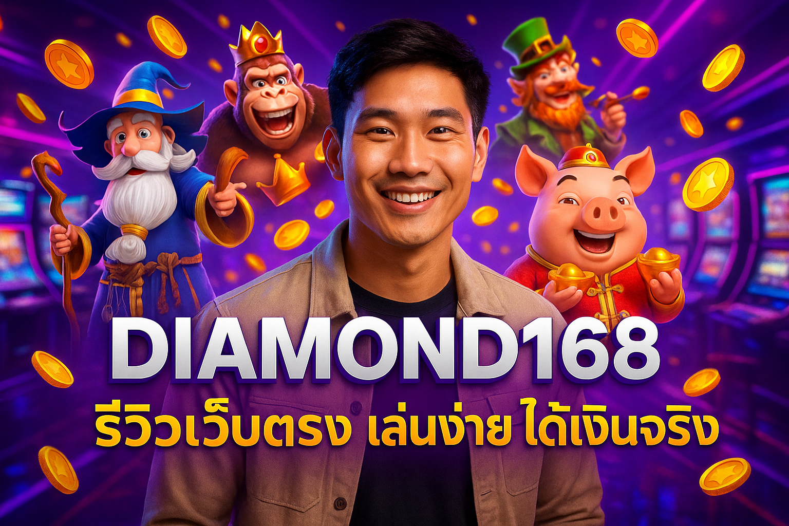 DIAMOND168 รีวิวเว็บตรง เล่นง่าย ได้เงินจริง